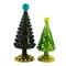 Cody Foster 8.0 Inch Mid-Century Modern Tree Evergreen Christmas Decorative Tree Set , Lightweight Christmas Decor Easter Spring